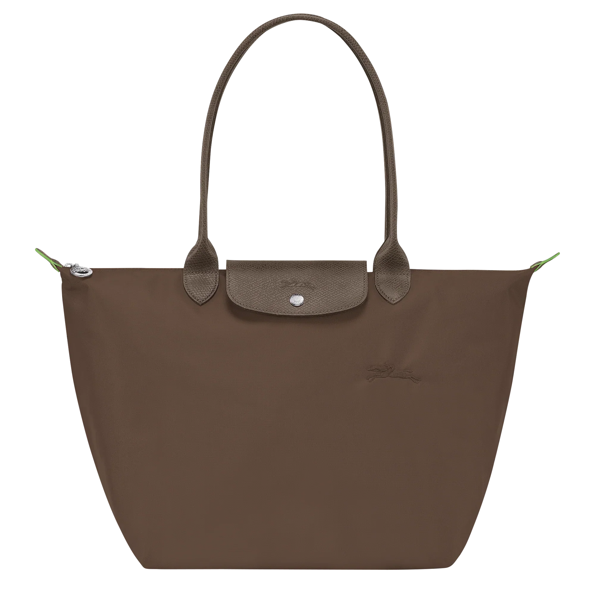 AuraBarcelona™ Le Pliage – Bolso Tote Grande, Marrón oscuro