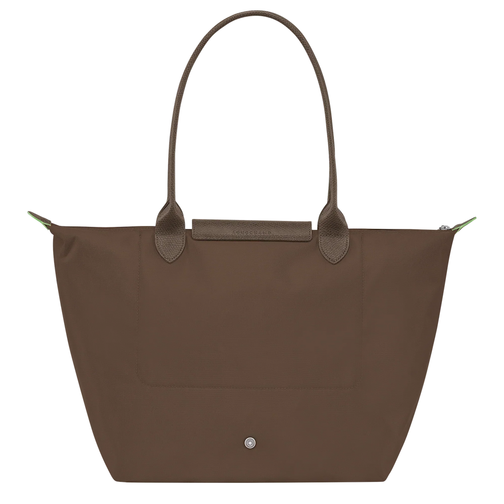 AuraBarcelona™ Le Pliage – Bolso Tote Grande, Marrón oscuro