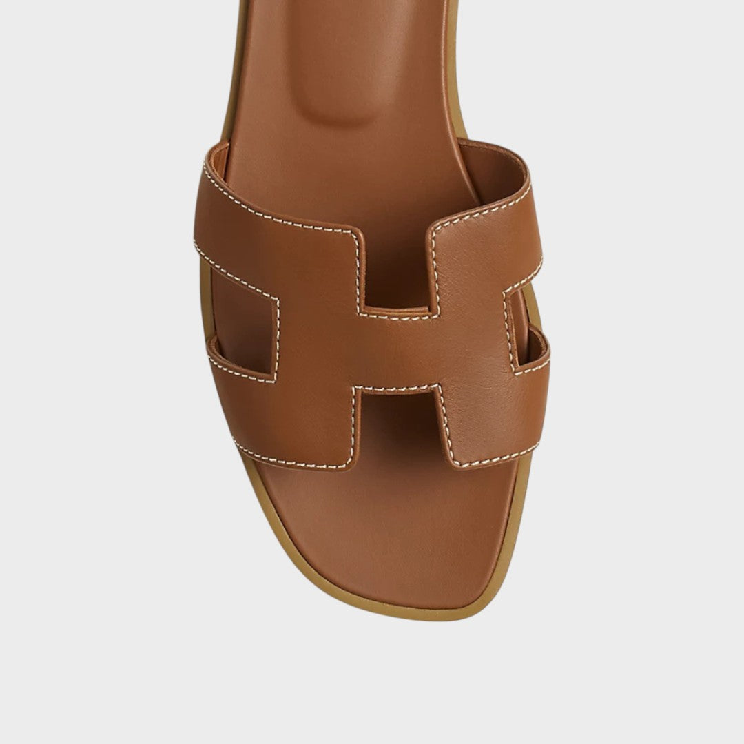 AuraBarcelona™ Ariana | Sandalias Elegantes De Cuero