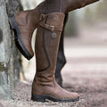 Amalia | Botas de equitación de cuero impermeable