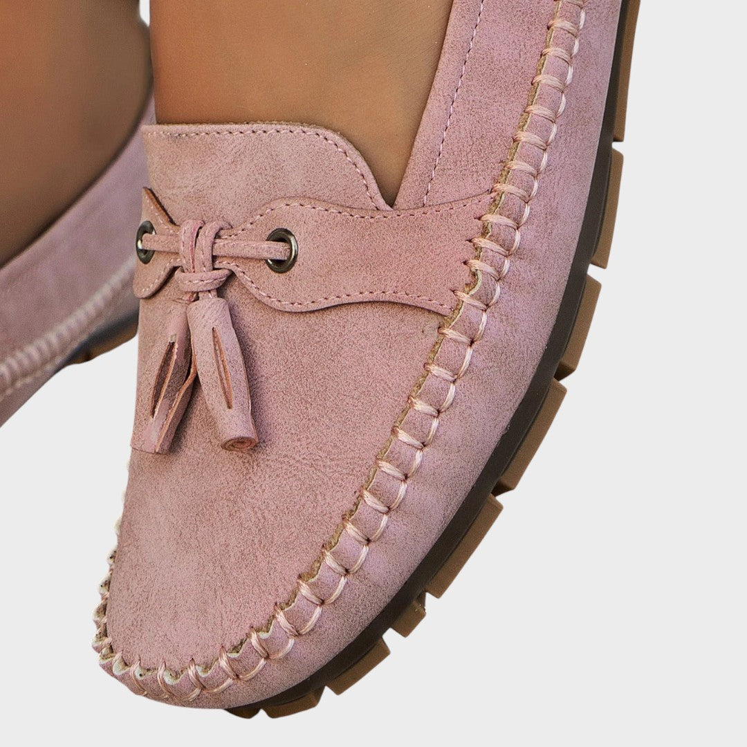 AuraBarcelona™ Olivia | Mocasines Ortopédicos Vintage