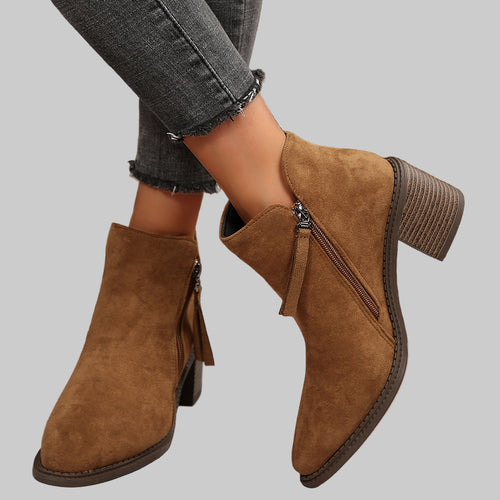 AuraBarcelona™ Alicia | Botines de ante