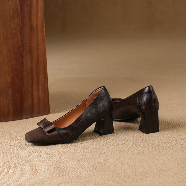 AuraBarcelona™ Sandalias de Tacón Chunky Blair