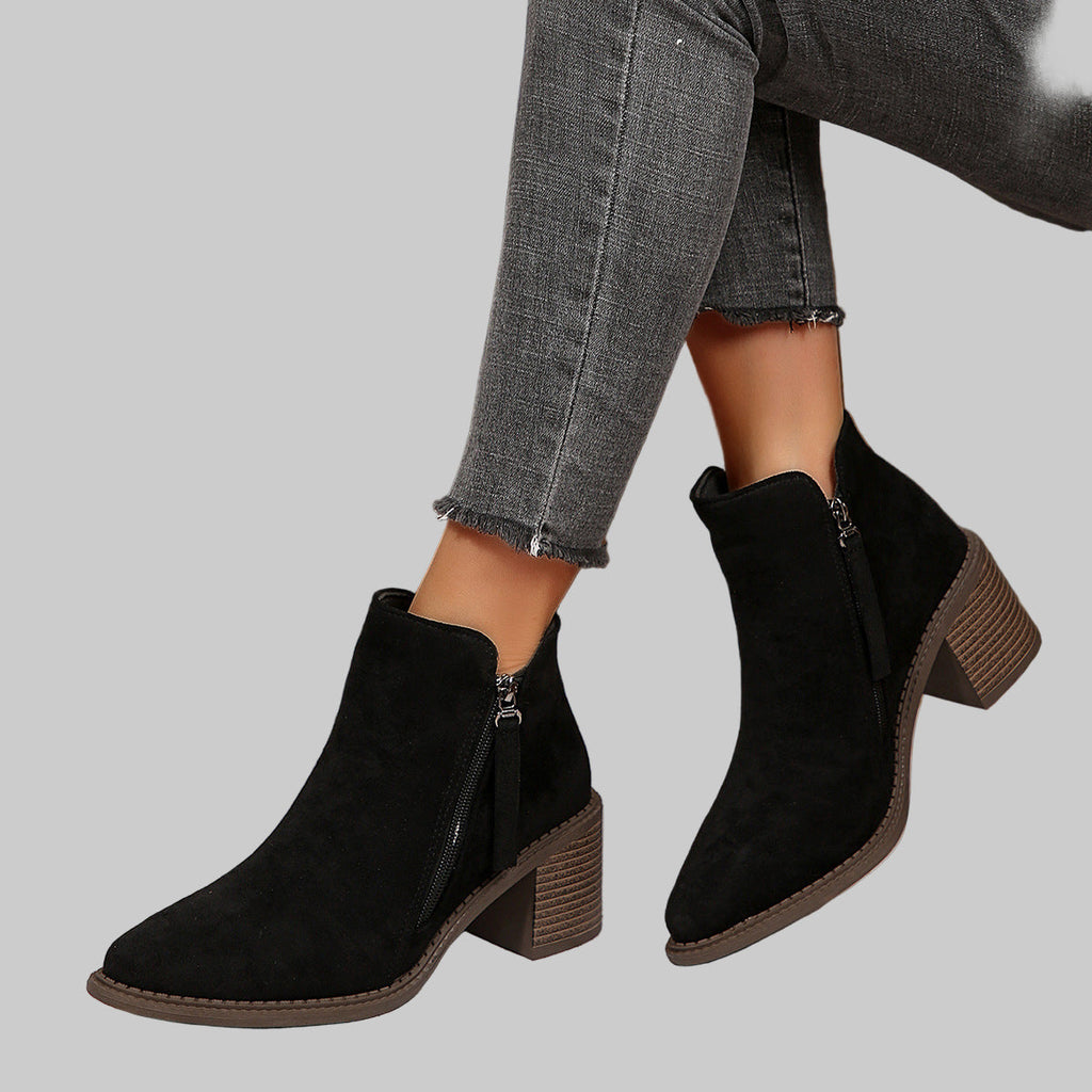 AuraBarcelona™ Alicia | Botines de ante