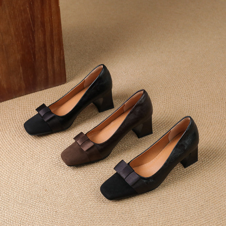 AuraBarcelona™ Sandalias de Tacón Chunky Blair