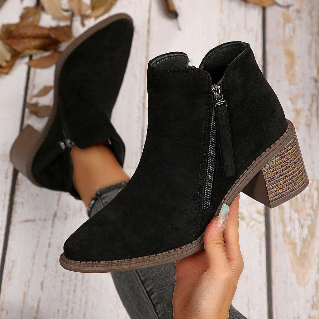 AuraBarcelona™ Alicia | Botines de ante