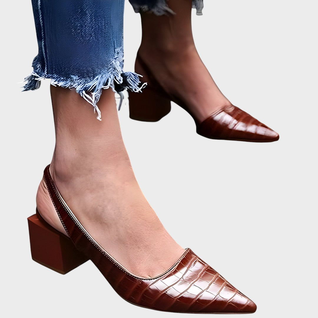 AuraBarcelona™ Mirela | Tacones de Piel
