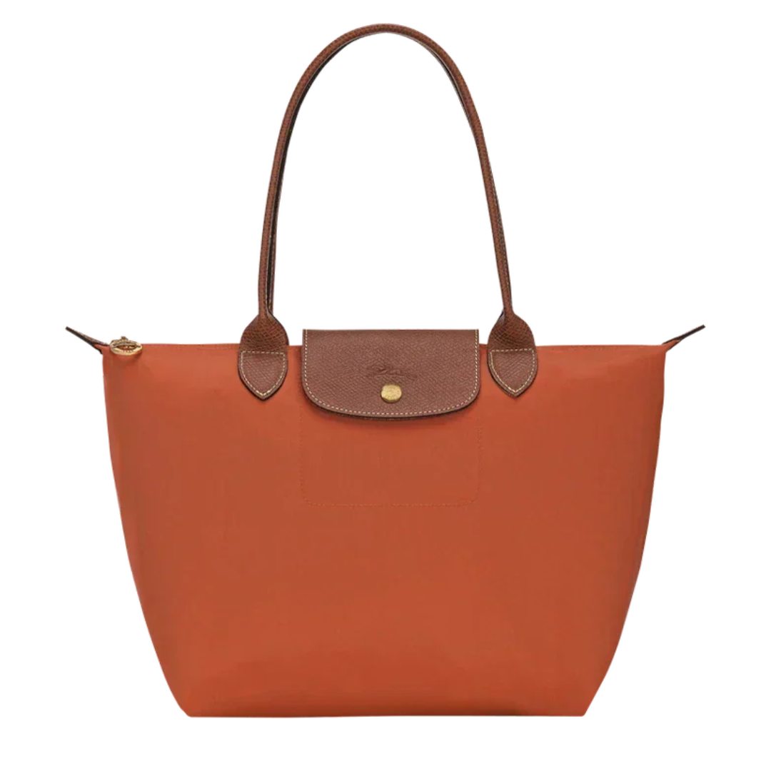 AuraBarcelona™ Le Pliage – Bolso Tote Grande, Brick