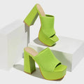 AuraBarcelona™ Tacones Block Penélope