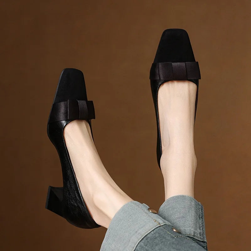 AuraBarcelona™ Sandalias de Tacón Chunky Blair