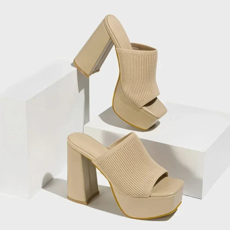AuraBarcelona™ Tacones Block Penélope