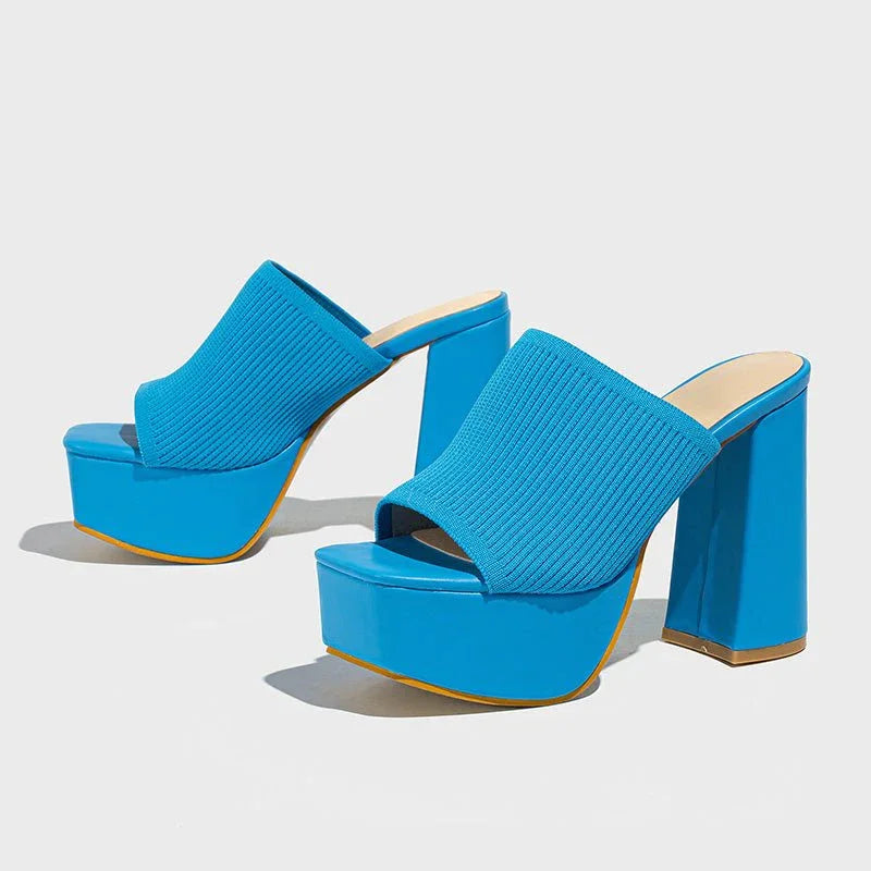 AuraBarcelona™ Tacones Block Penélope