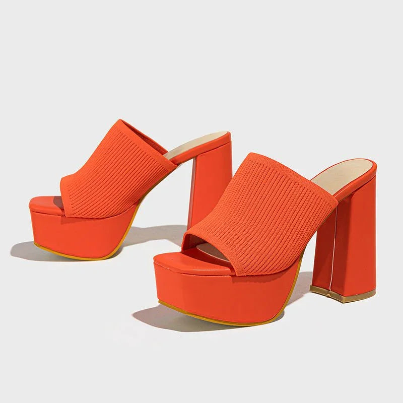 AuraBarcelona™ Tacones Block Penélope