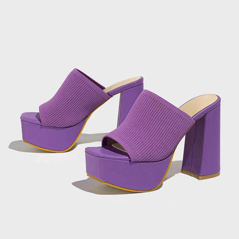 AuraBarcelona™ Tacones Block Penélope