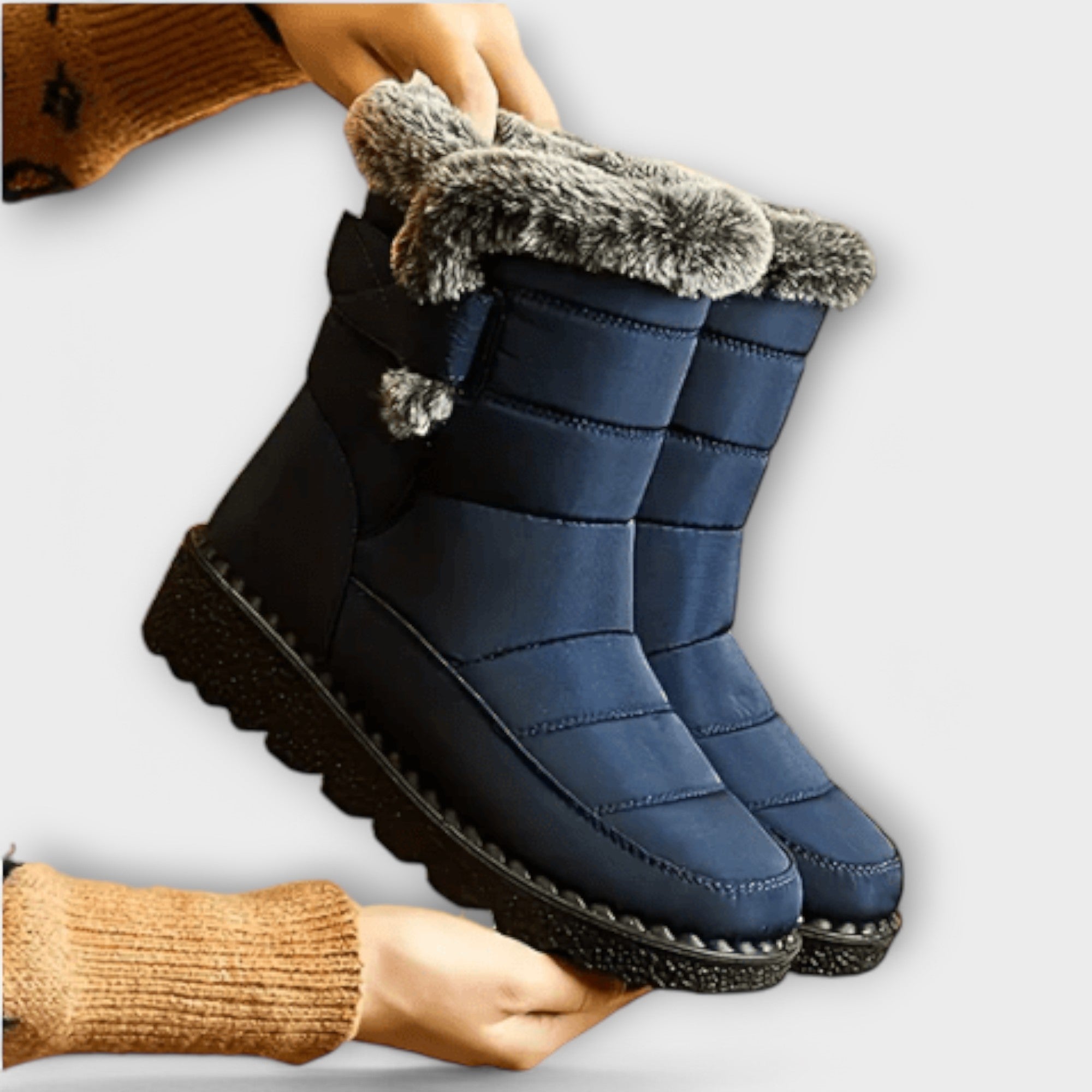 AuraBarcelona™ Esmeralda | Botas Impermeables Para Invierno Con Estilo Moderno