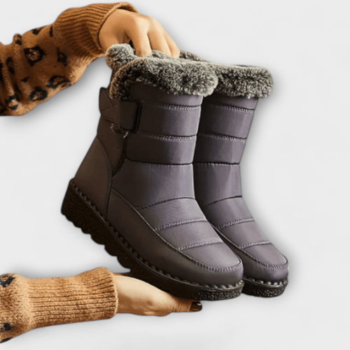 AuraBarcelona™ Esmeralda | Botas Impermeables Para Invierno Con Estilo Moderno