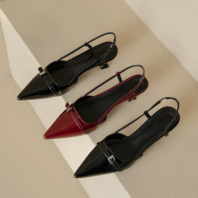 AuraBarcelona™ Elvor Elegantes Tacones de Gatito