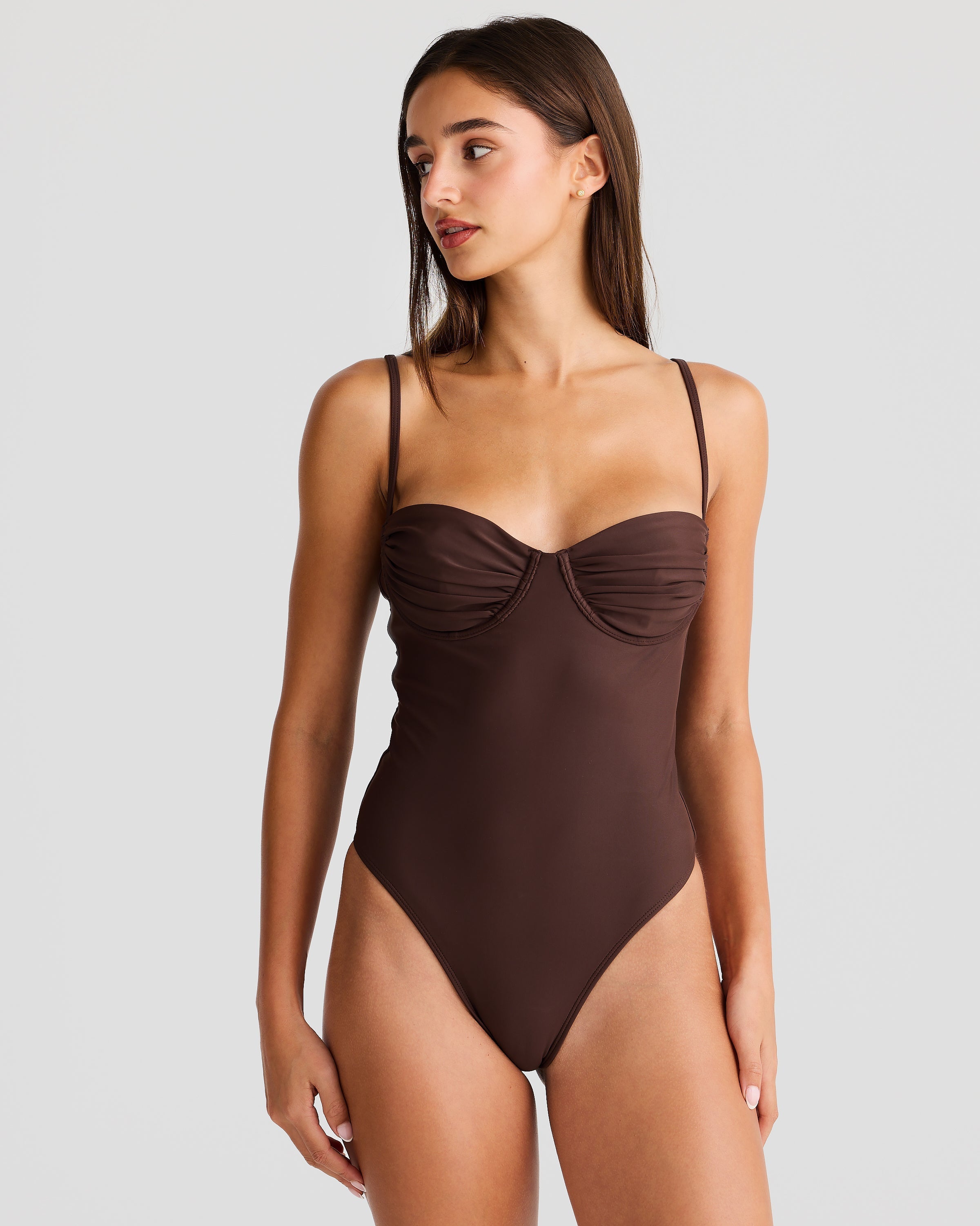 AuraBarcelona™ Paros One Piece Chocolate