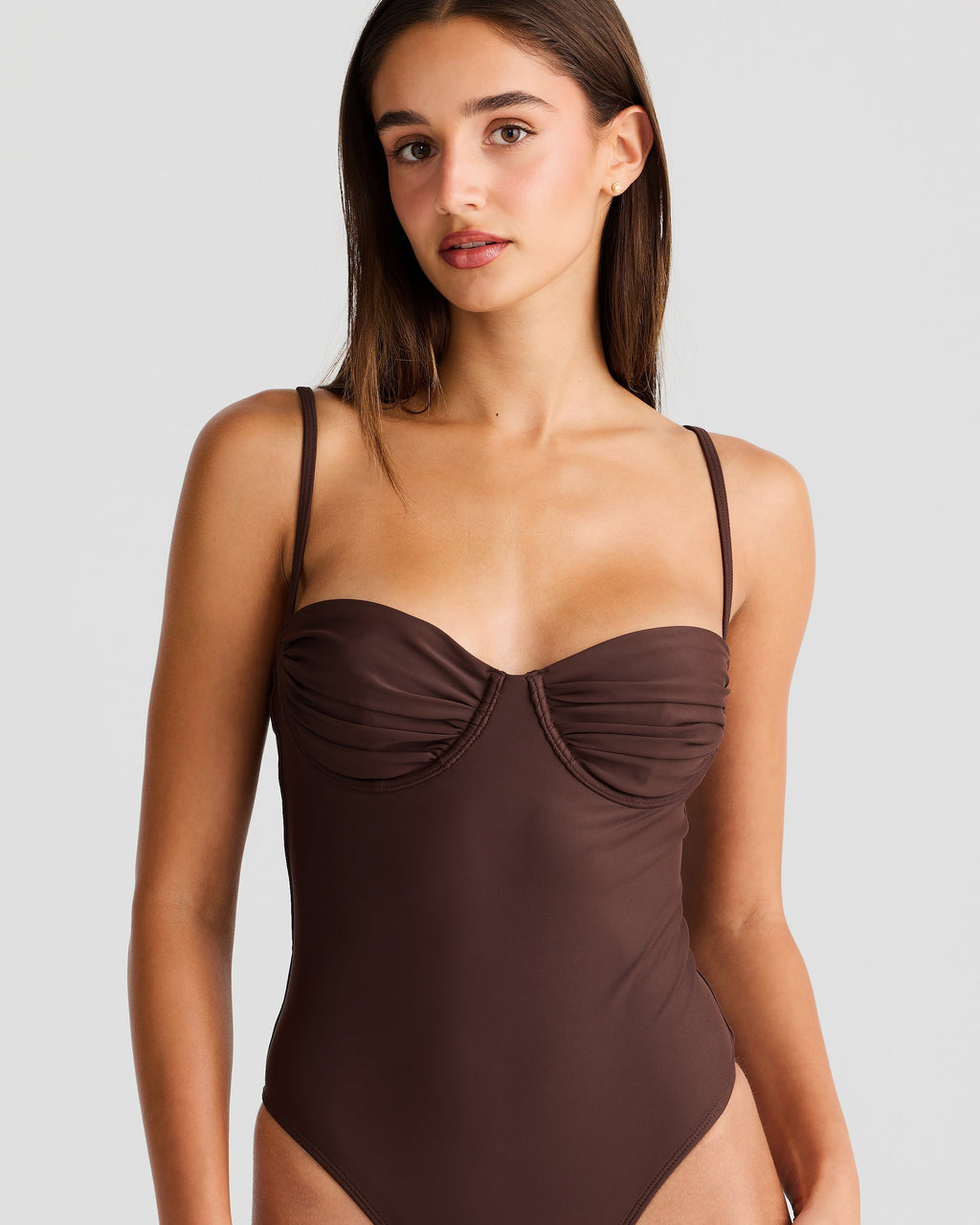 AuraBarcelona™ Paros One Piece Chocolate