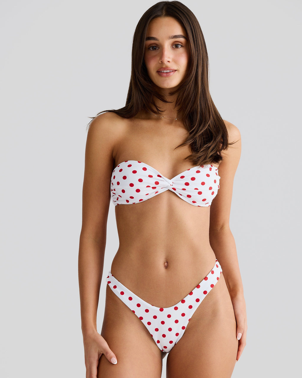 AuraBarcelona™ Positano Bottom Red Polka