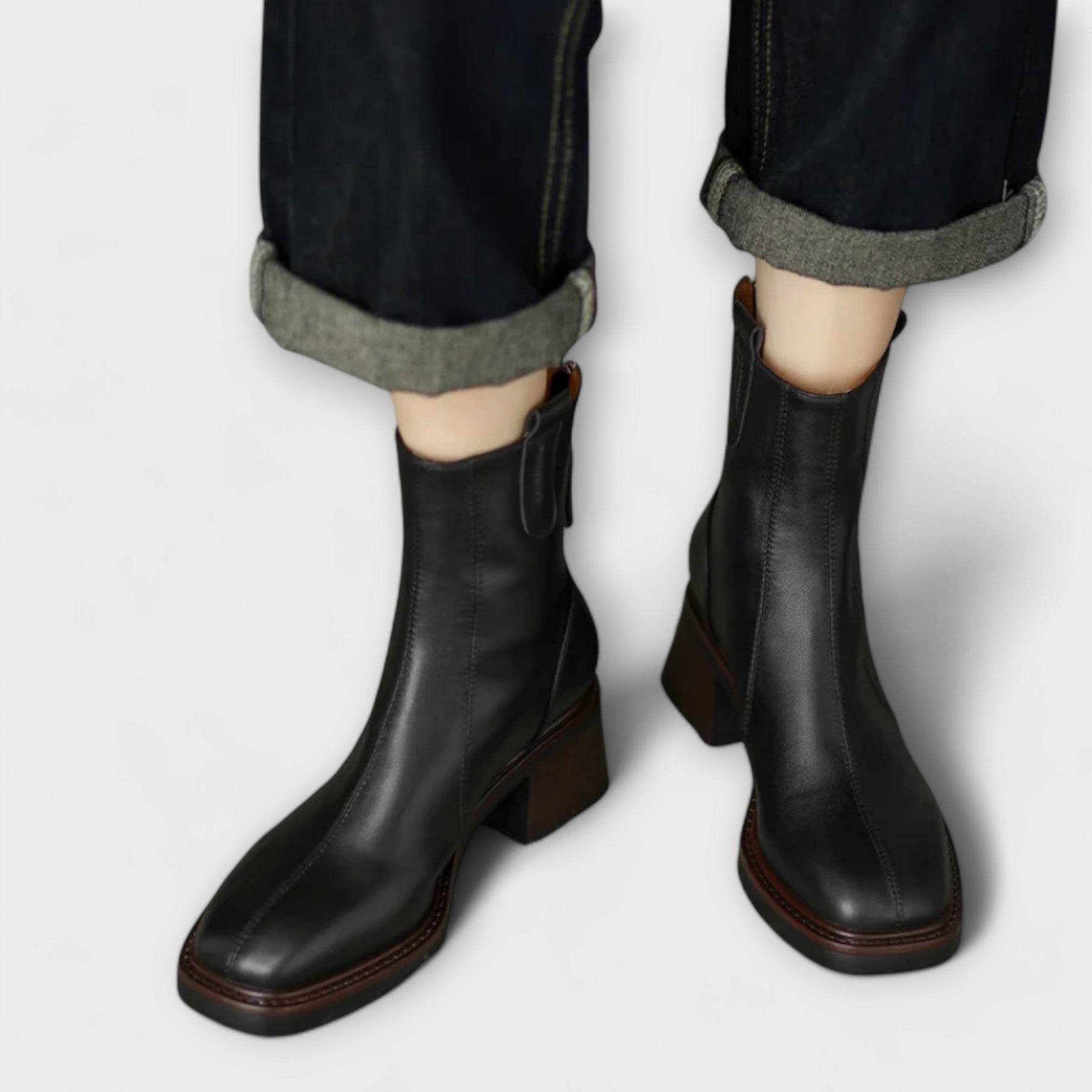 AuraBarcelona™ Nayara | Botas Mujer De Cuero Suave Y Duraderas Para Cada Ocasión