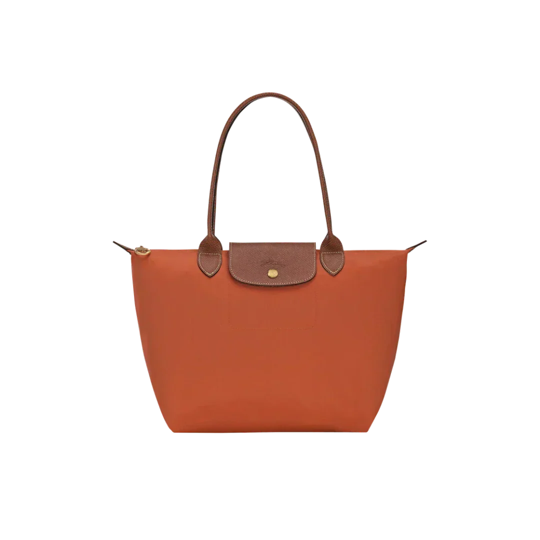 AuraBarcelona™ Le Pliage – Bolso Tote Grande, Brick