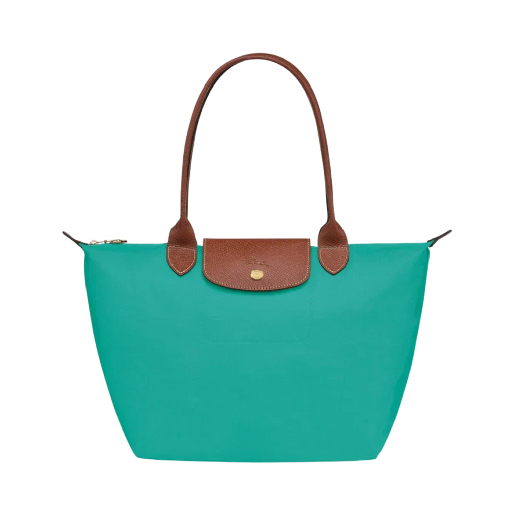 AuraBarcelona™ Le Pliage – Bolso Tote Grande, Turquesa