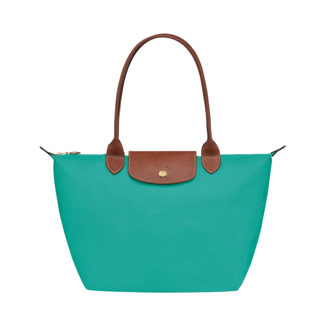 AuraBarcelona™ Le Pliage – Bolso Tote Grande, Turquesa