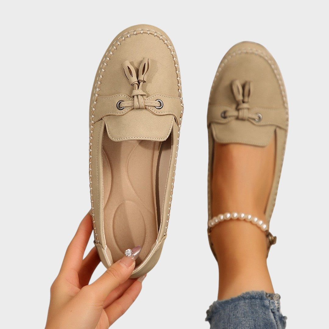 AuraBarcelona™ Olivia | Mocasines Ortopédicos Vintage