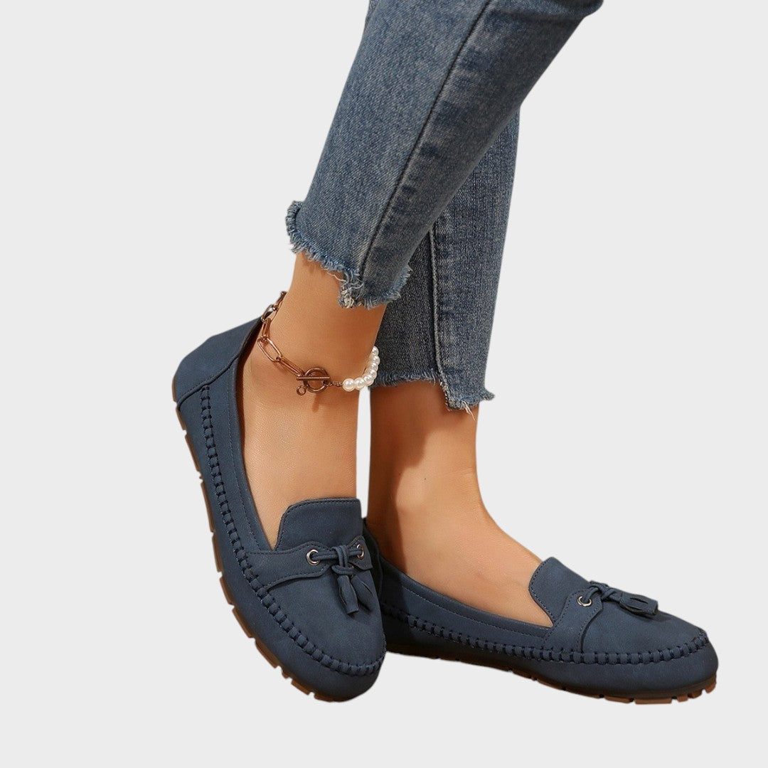 AuraBarcelona™ Olivia | Mocasines Ortopédicos Vintage