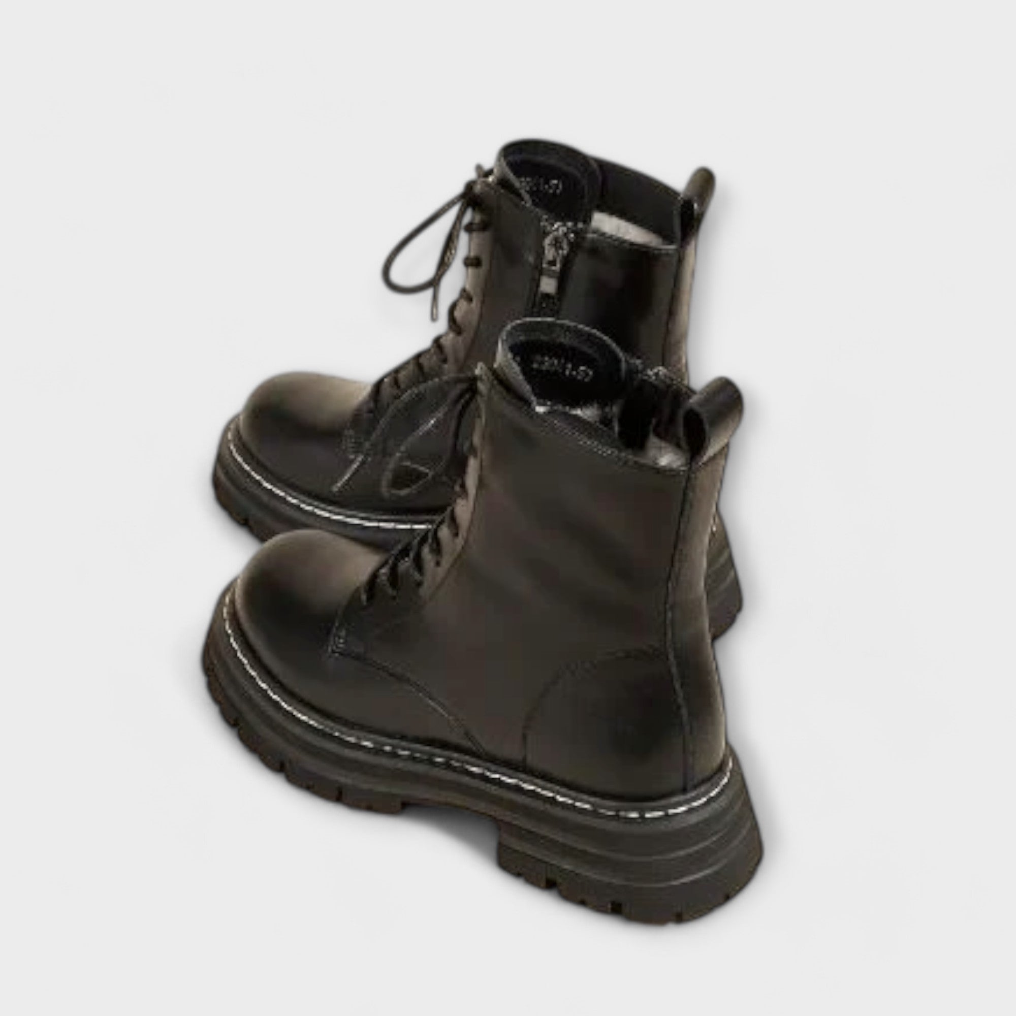 AuraBarcelona™ Lourdes | Botas de Cuero Cálidas Modernas y Duraderas