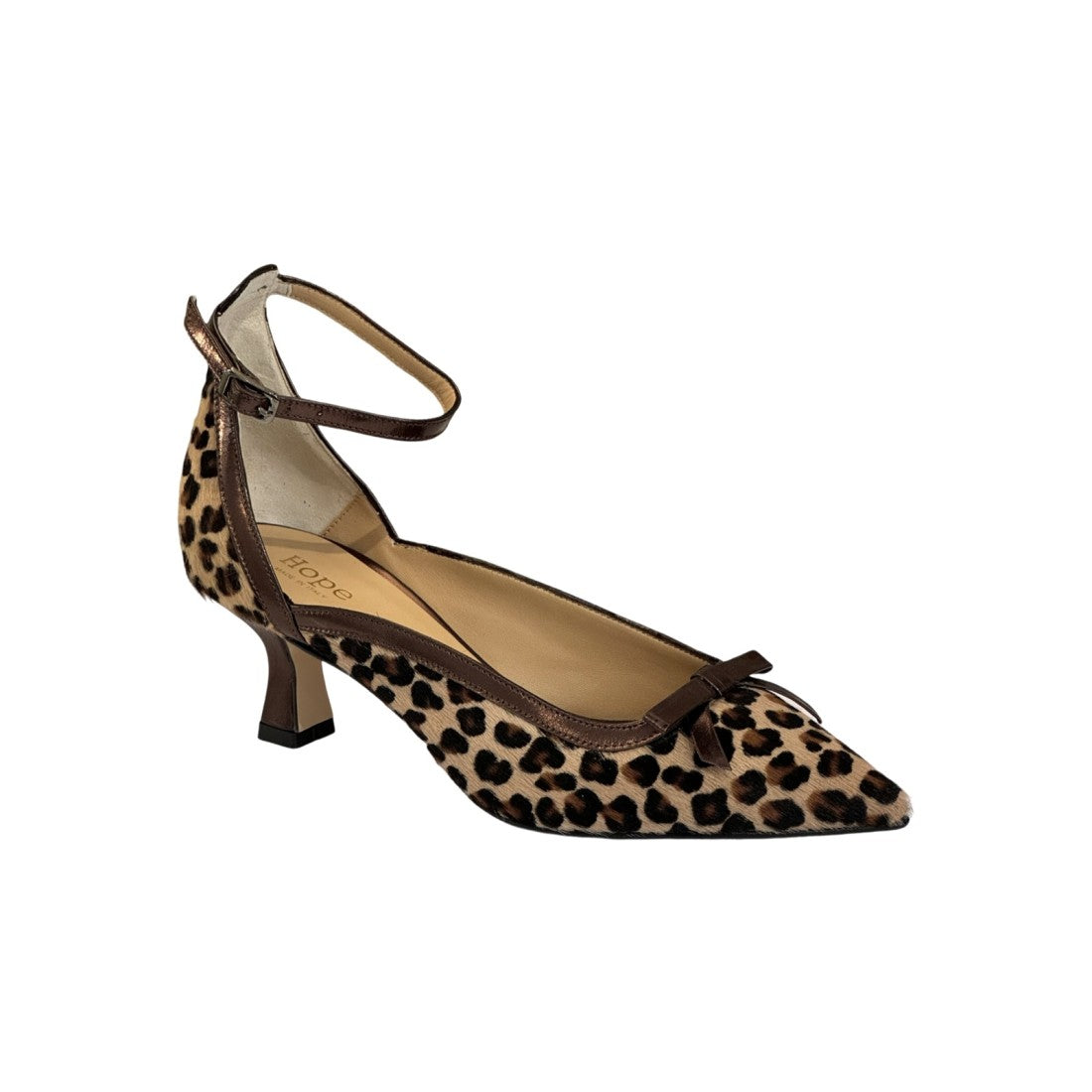 AuraBarcelona™ DÉCOLLETÉ ESTAMPADO LEOPARDO