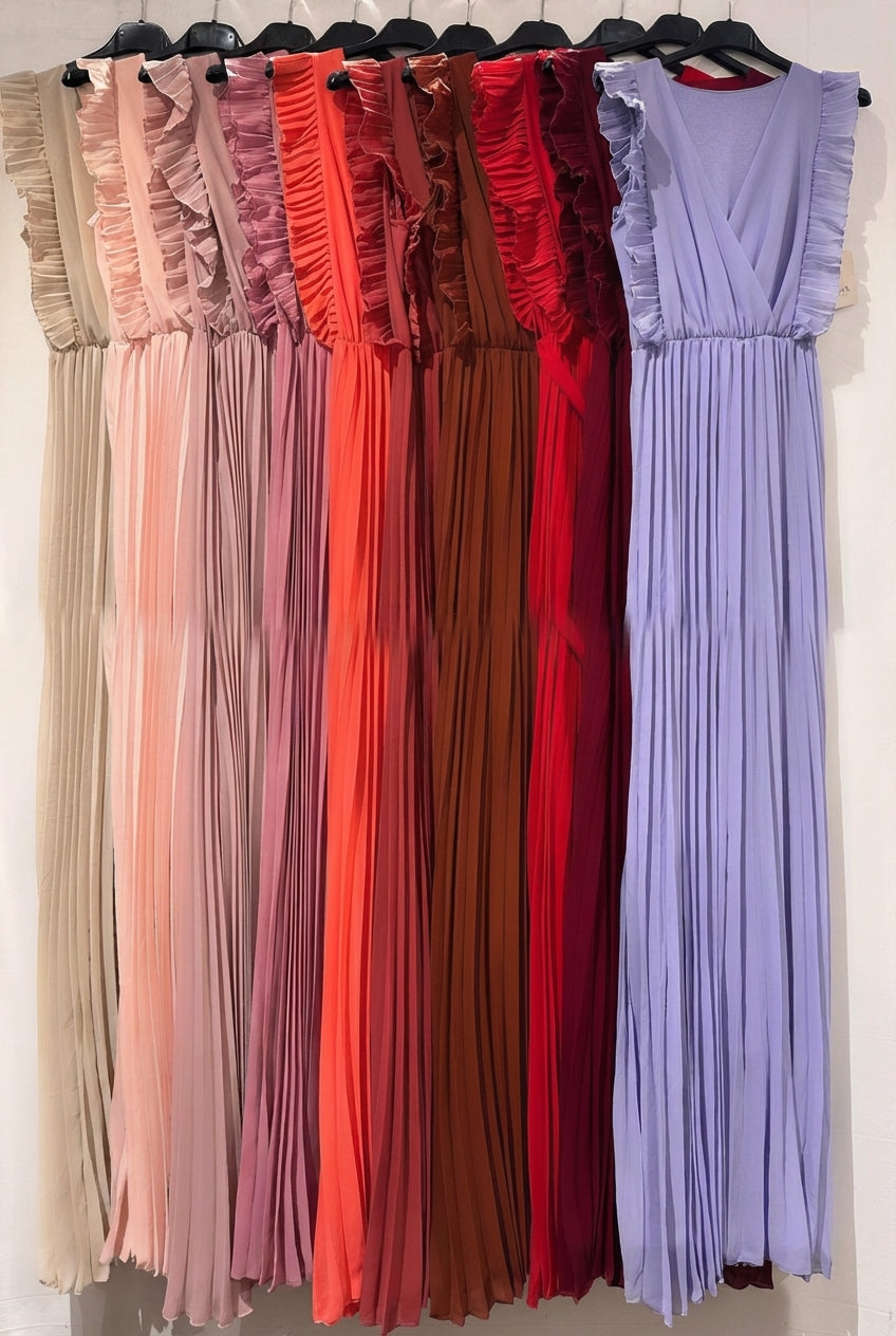 AuraBarcelona™ Esperanza | Vestido de gasa elegante