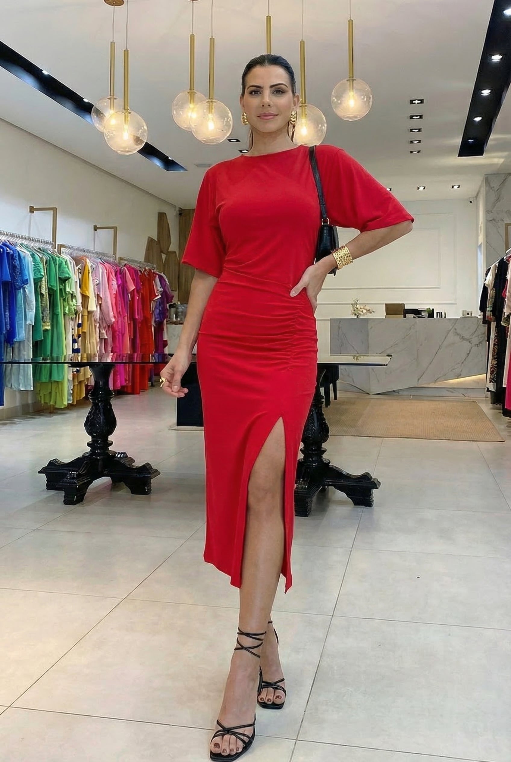 AuraBarcelona™ Sandra | Vestido Sofisticado