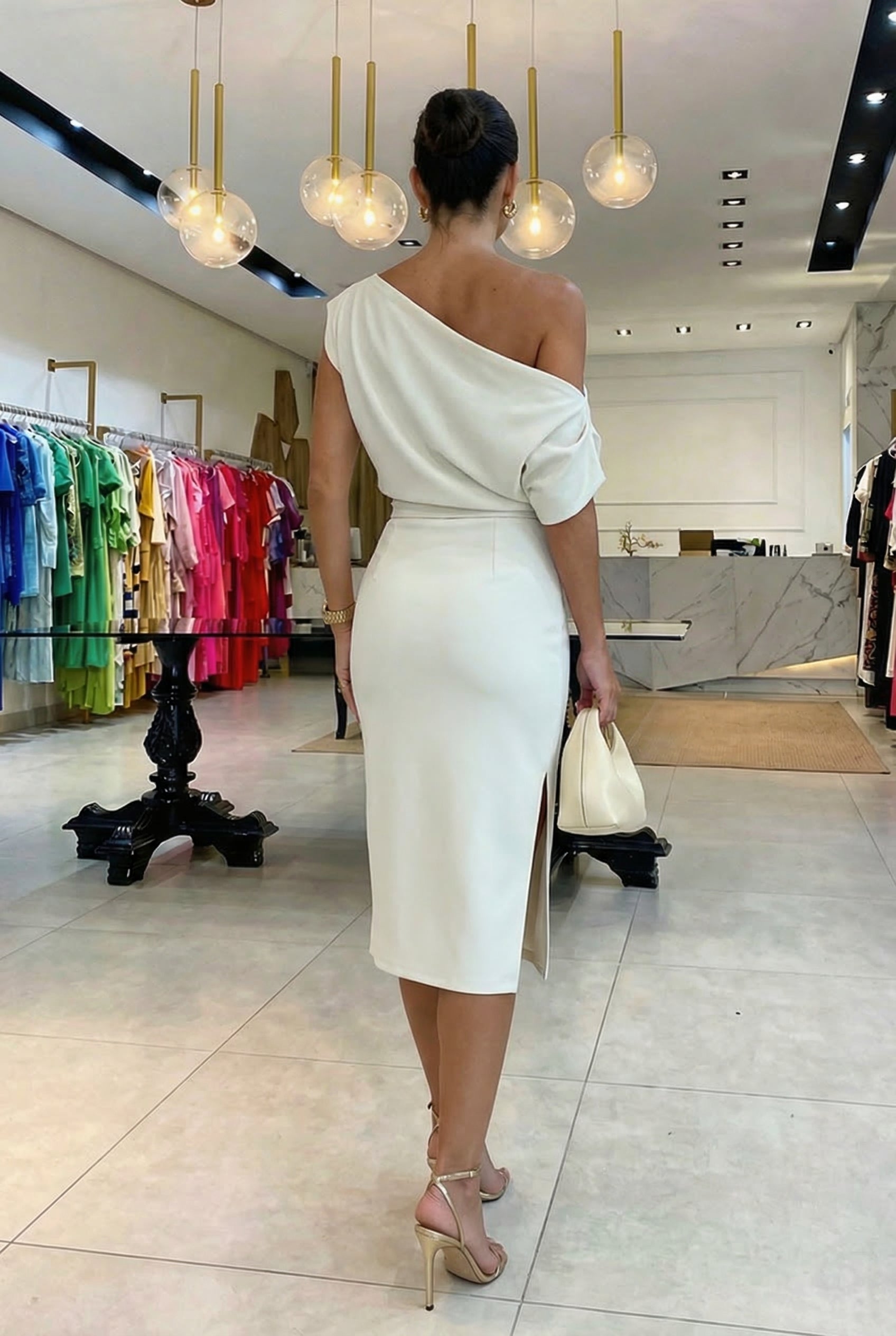 AuraBarcelona™ Irina | Vestido Moderno
