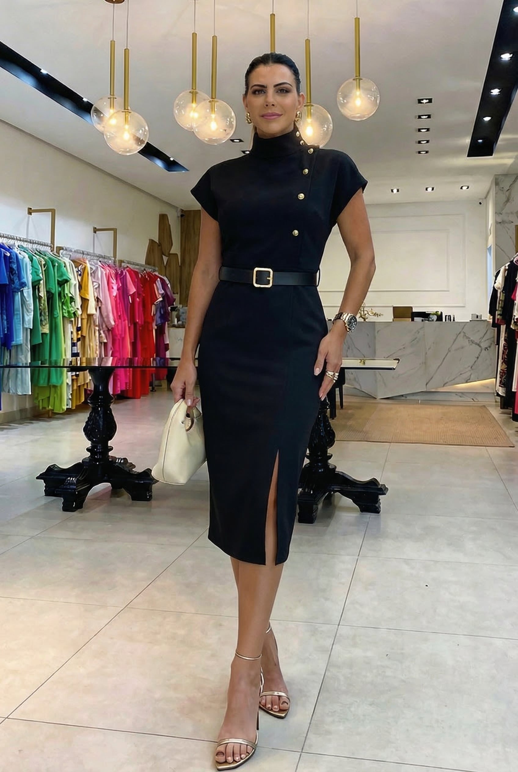 AuraBarcelona™ Chiara | Vestido Moderno