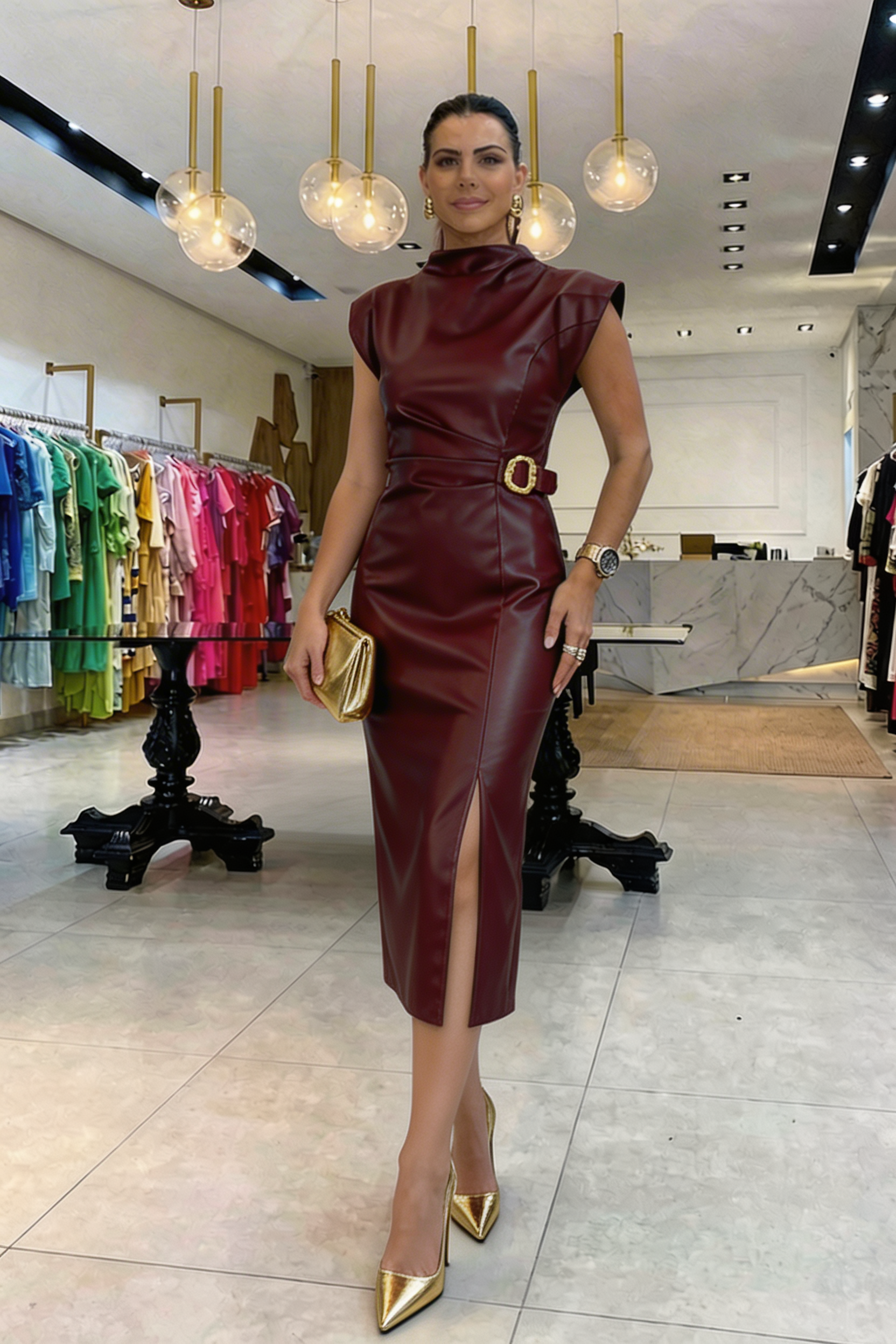AuraBarcelona™ Numira | Vestido Noir