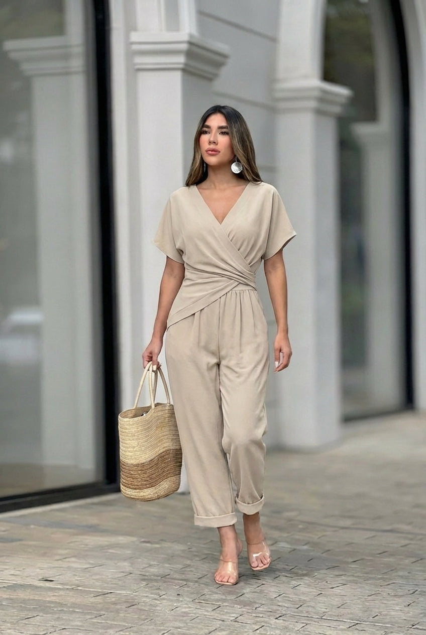 AuraBarcelona™ Adriana | Elegante conjunto de dos piezas