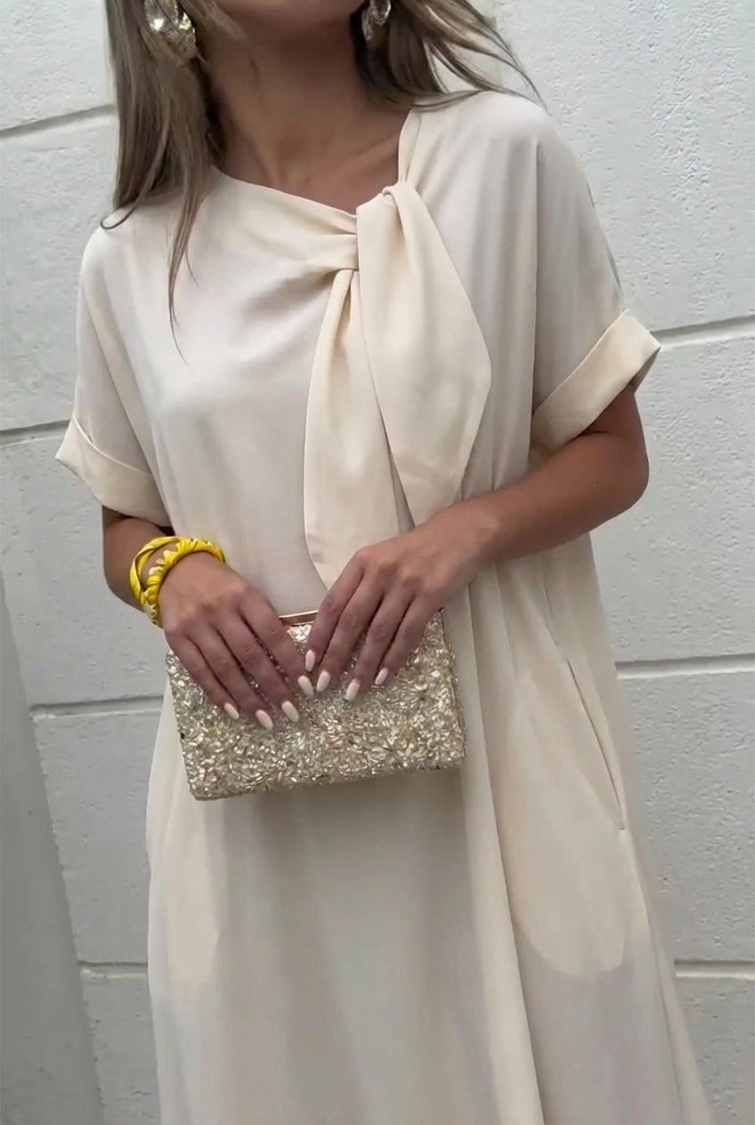 AuraBarcelona™ Pilar | Vestido Elegante con bolsillos