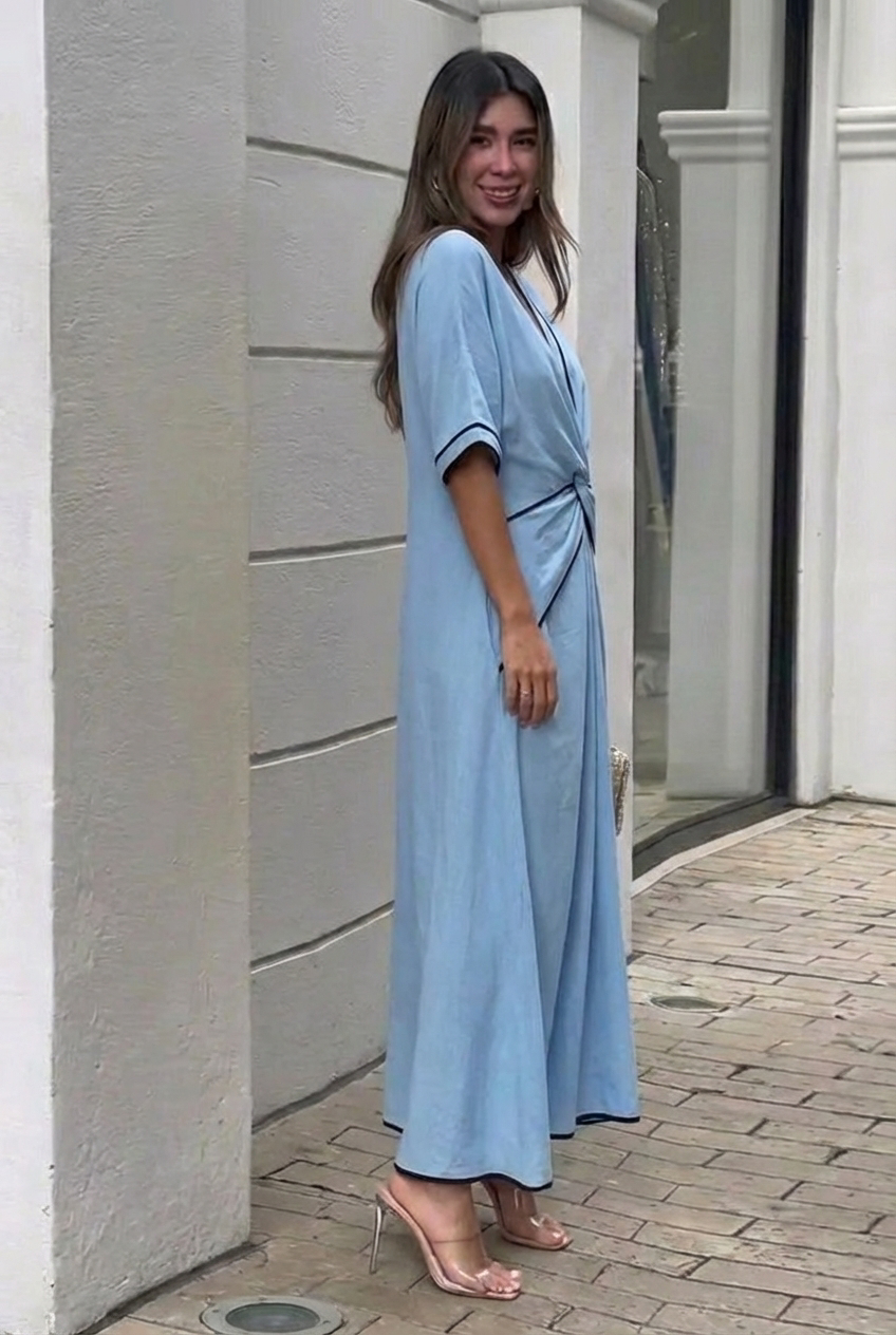AuraBarcelona™ Cassia | Vestido elegante y favorecedor