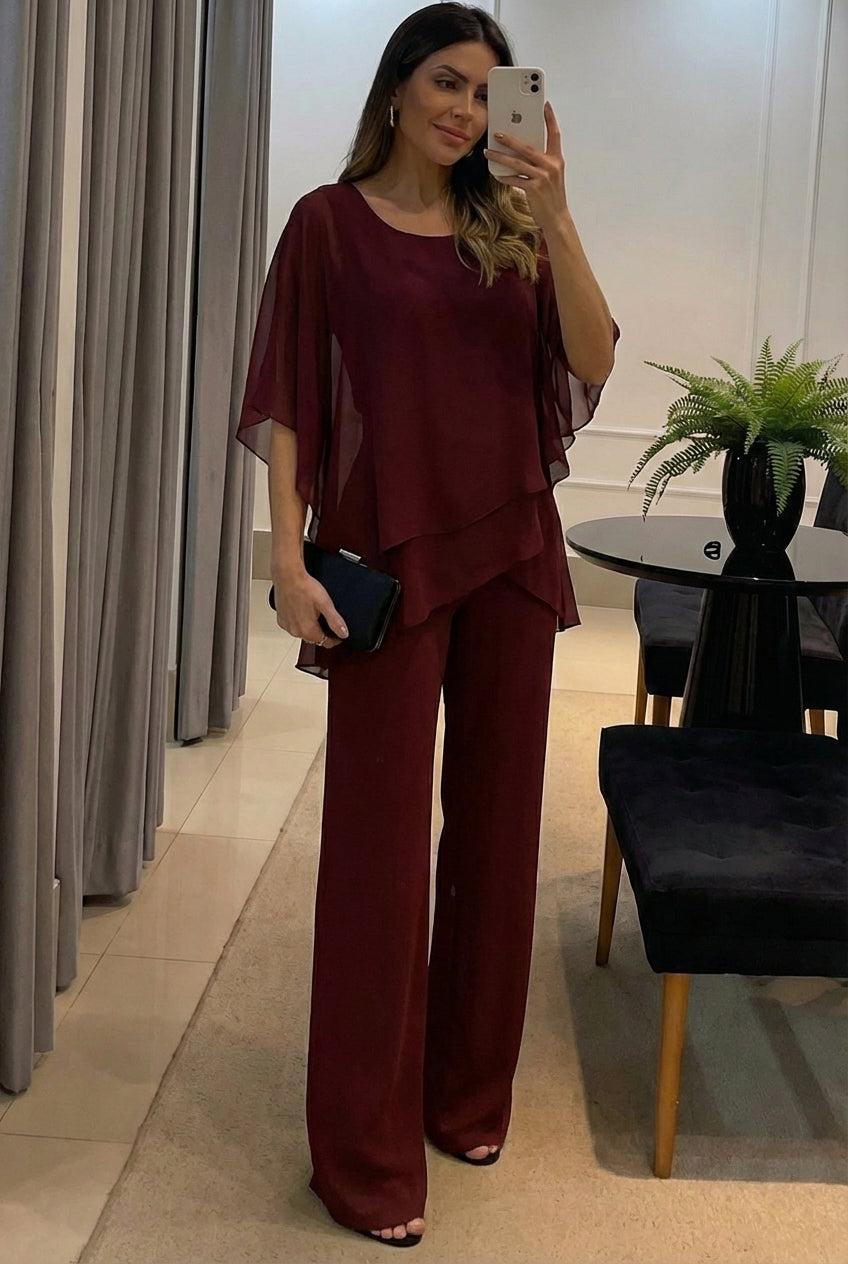 AuraBarcelona™ Mariella | Conjunto fluido de dos piezas