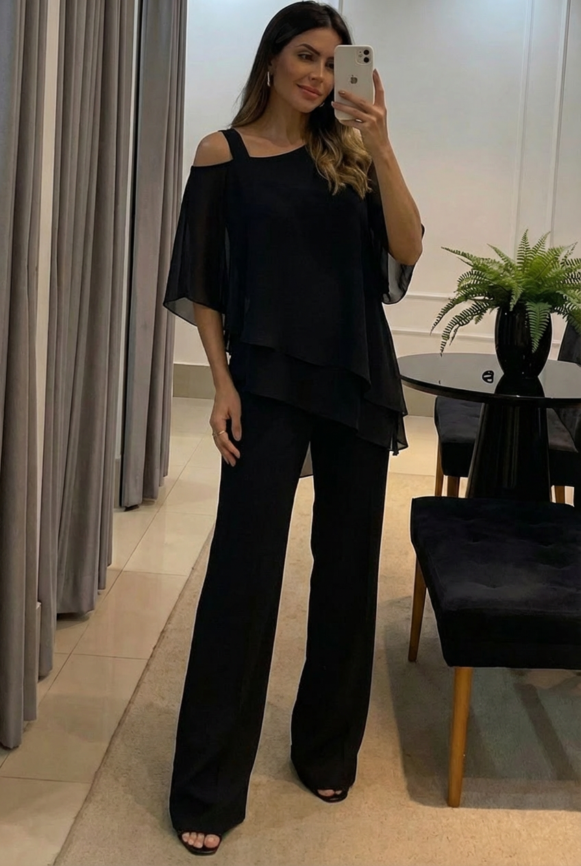 AuraBarcelona™ Mariella | Conjunto fluido de dos piezas