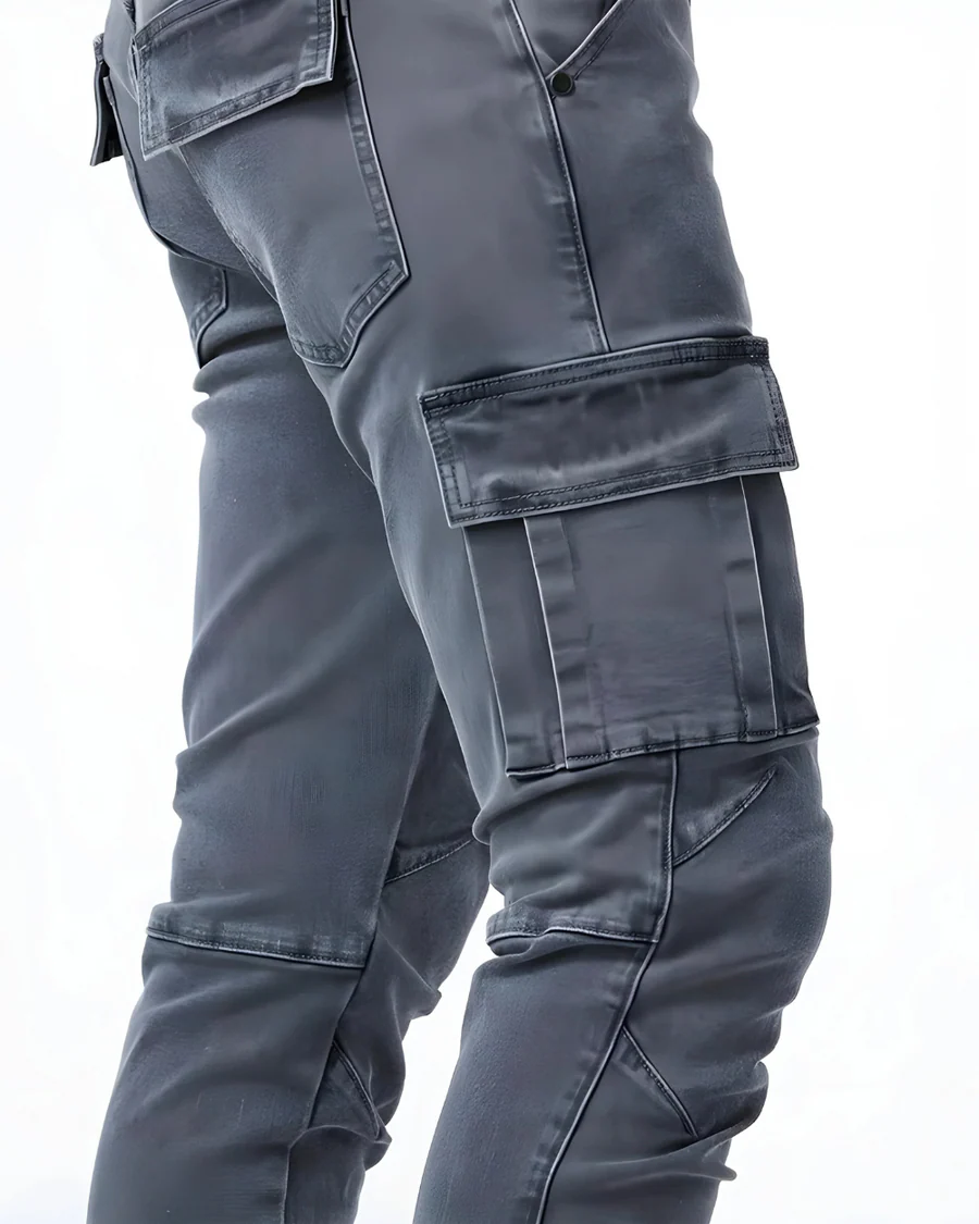 AuraBarcelona™ | PANTALÓN CARGO ELÁSTICO