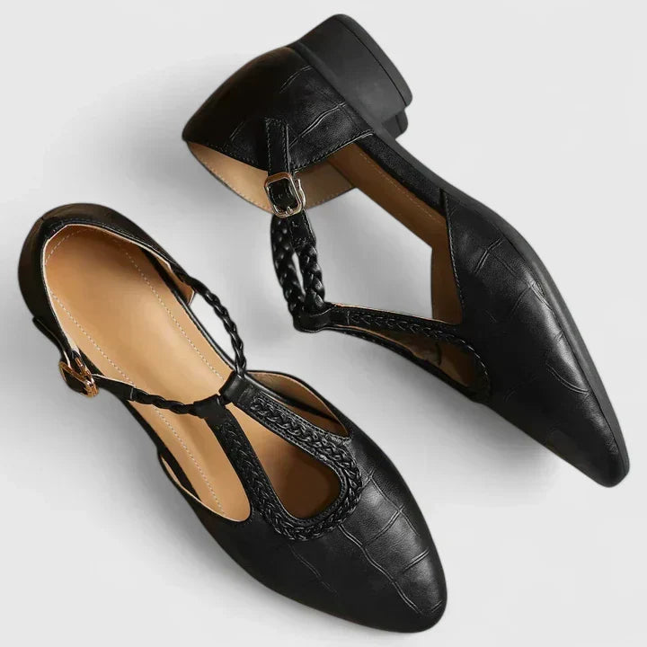 AuraBarcelona™ Julia | Zapatos de cuero elegantes