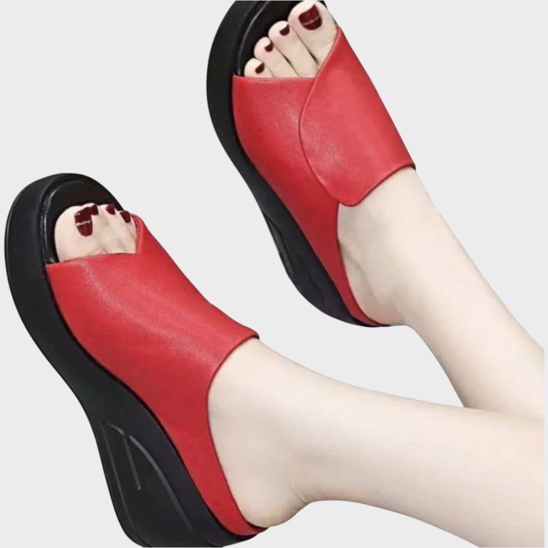 AuraBarcelona™ Anastásia | Sandalias Ortopédicas De Cuña