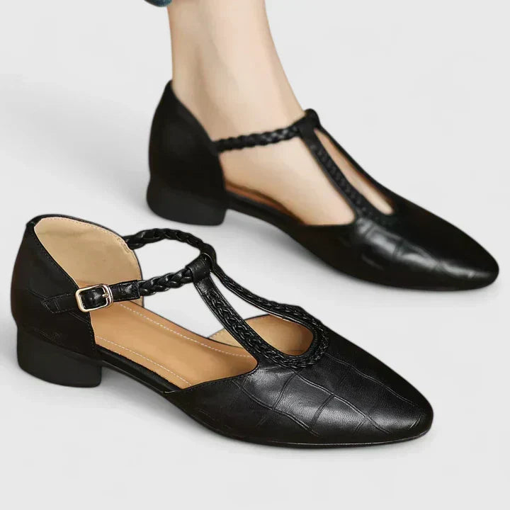 AuraBarcelona™ Julia | Zapatos de cuero elegantes