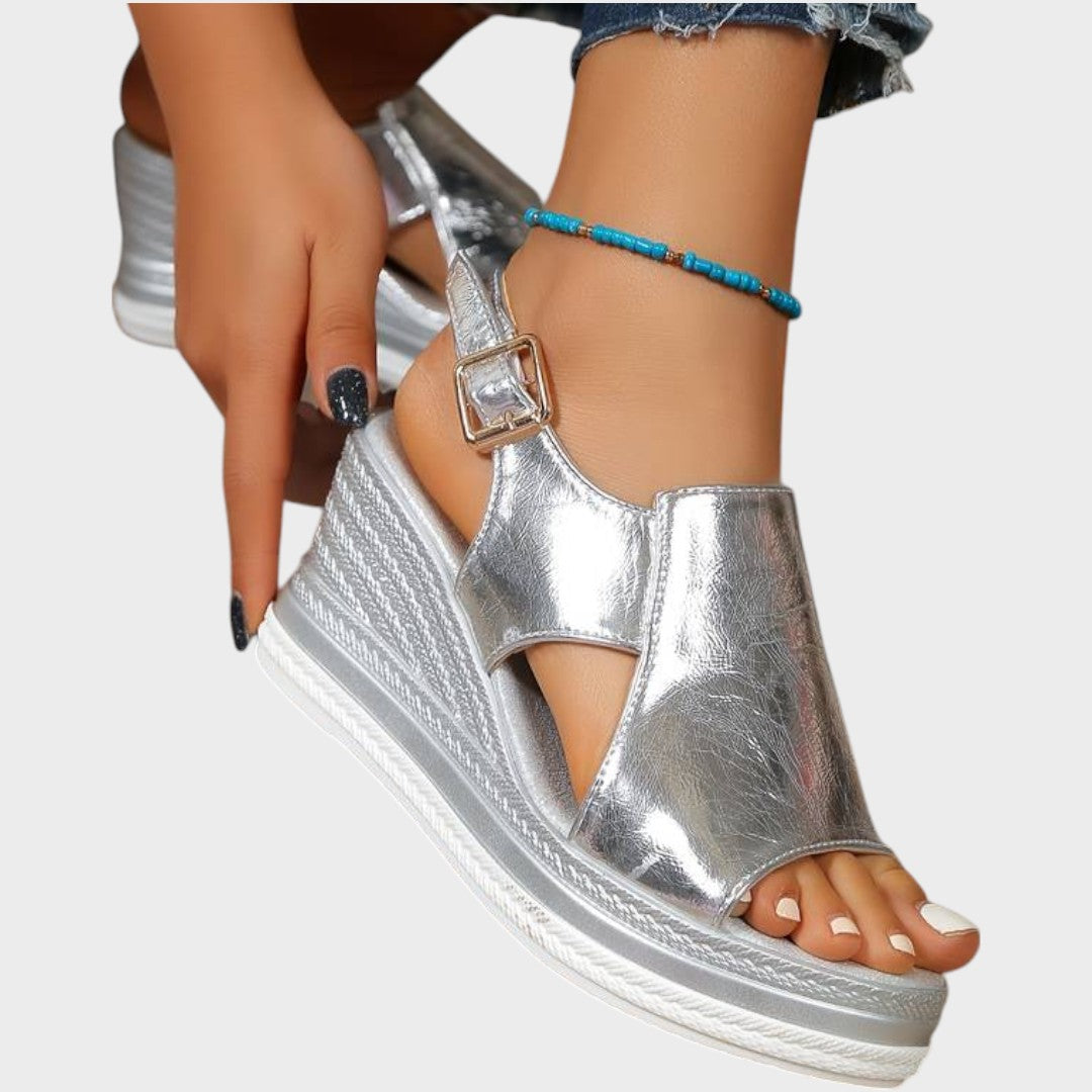AuraBarcelona™ Núria | Sandalias Ortopédicas Con Plataforma