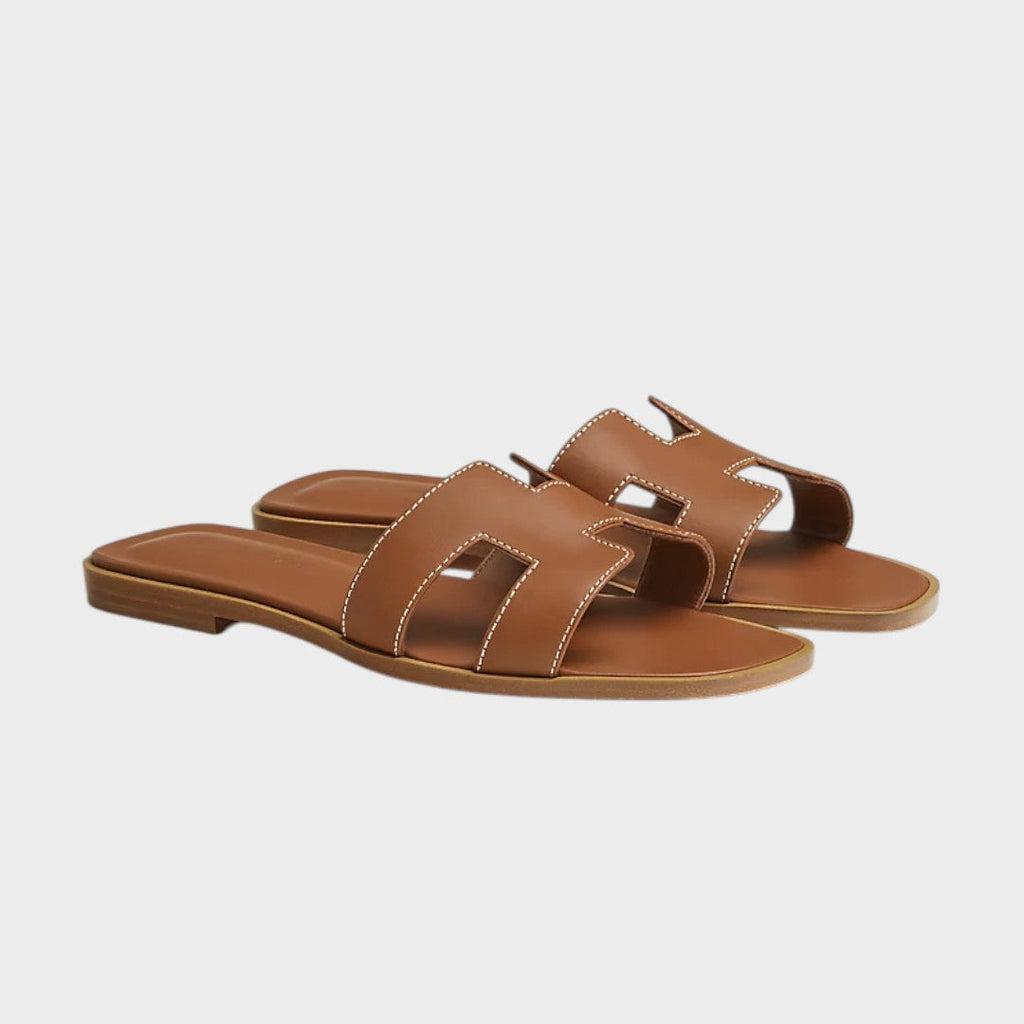AuraBarcelona™ Ariana | Sandalias Elegantes De Cuero