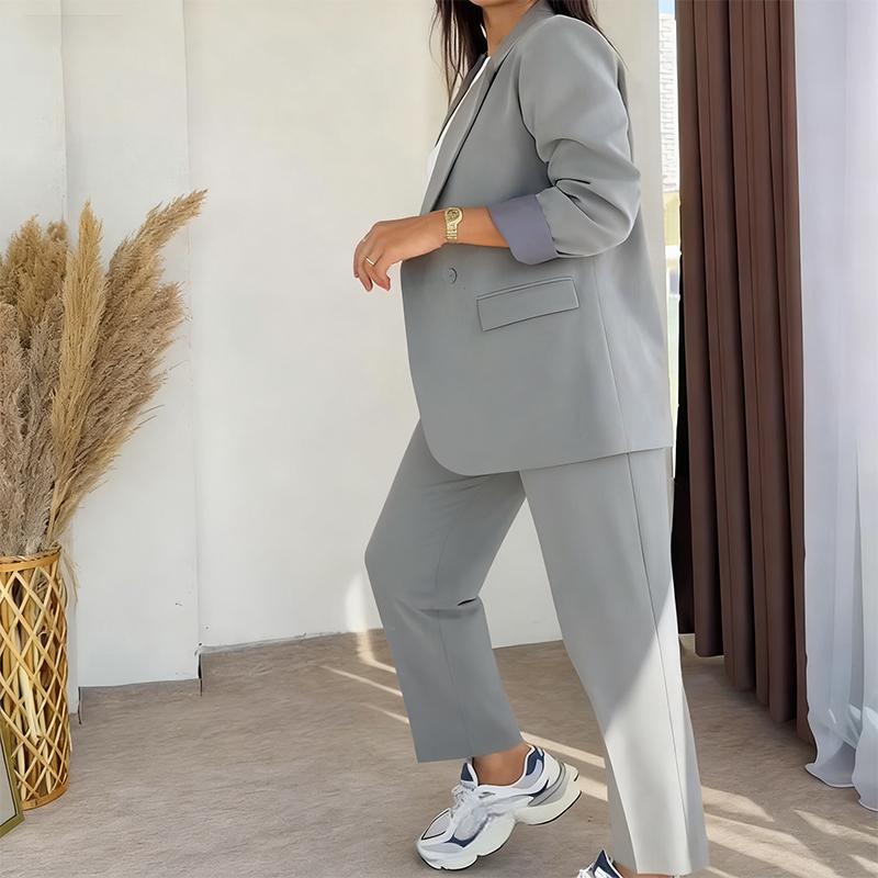 AuraBarcelona™ | CONJUNTO CLÁSICO: BLAZER Y PANTALÓN