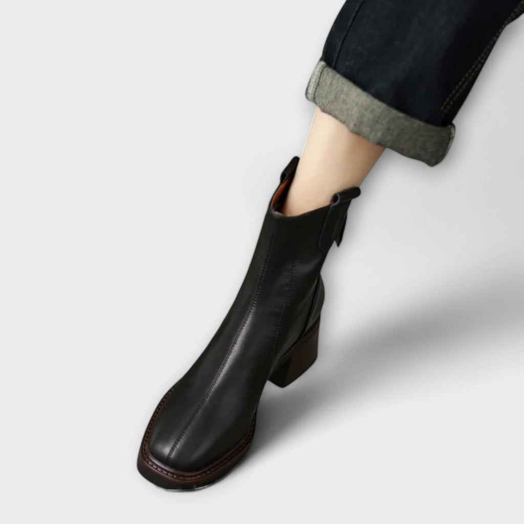AuraBarcelona™ Nayara | Botas Mujer De Cuero Suave Y Duraderas Para Cada Ocasión